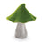 Melrose International Mossy Terra Cotta Mushroom, Set of 3, Green/Grey