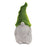 Melrose International Mossy Terra Cotta Gnome, Set of 2, Green/Grey