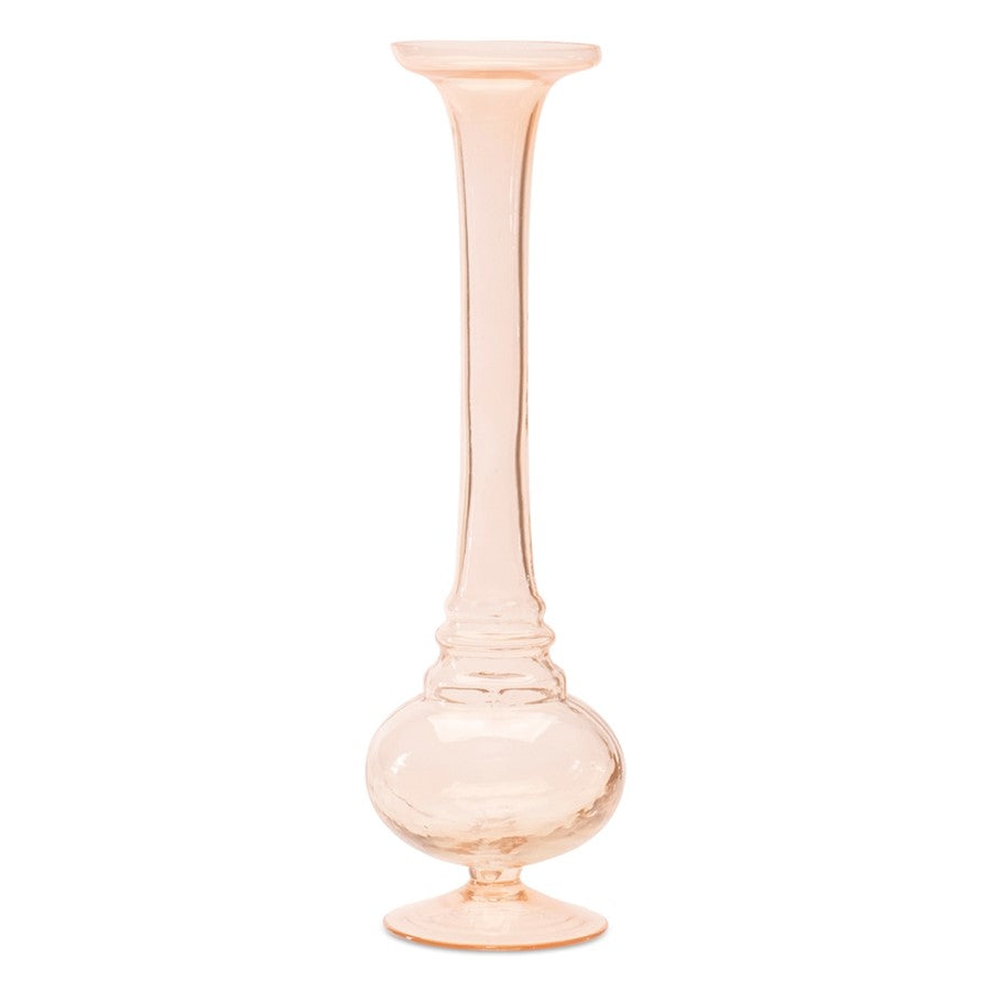 Melrose International Glass Stem Vase, Set of 2 - 92110DS