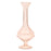 Melrose International Glass Stem Vase, Set of 2, Pink - 92111DS