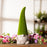 Melrose Mossy Terra Cotta Gnome Statue, Set of 2, Green/Grey