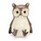 Melrose International Woodland Owl Bookends, Set of 4, Brown/White