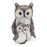 Melrose Int.land Owl/Baby Figurine, Set of 4, Brown/White - 92180DS