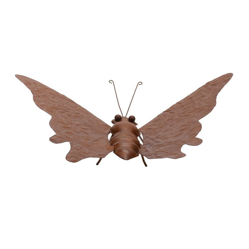 Melrose International Metal Butterfly Garden Accent 12.5"L, Bronze