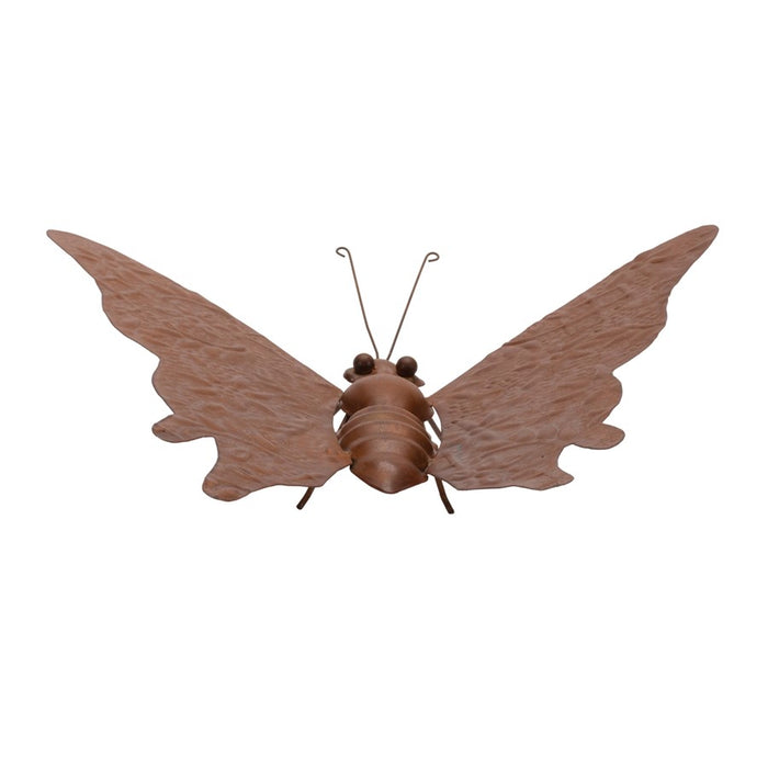 Melrose International Metal Butterfly Garden Accent 12.5"L, Bronze