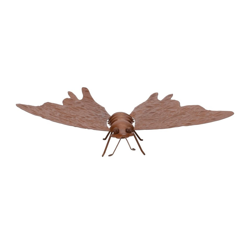 Melrose International Metal Butterfly Garden Accent 12.5"L, Bronze
