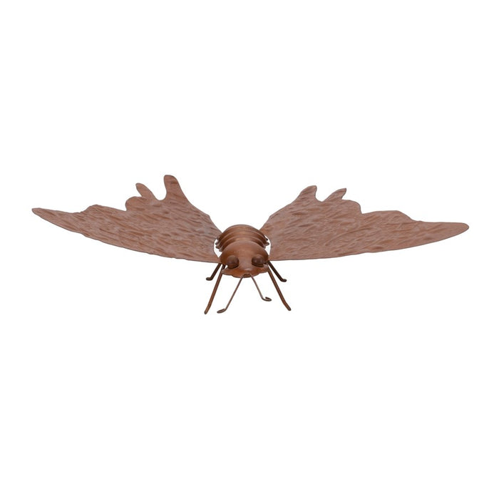 Melrose International Metal Butterfly Garden Accent 12.5"L, Bronze