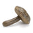 Melrose Stone Mushroom Shelf Sitter, Set of 12, Brown/Beige