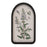 Melrose Framed Floral Arch Print, Set of 2, White/Green/Brown