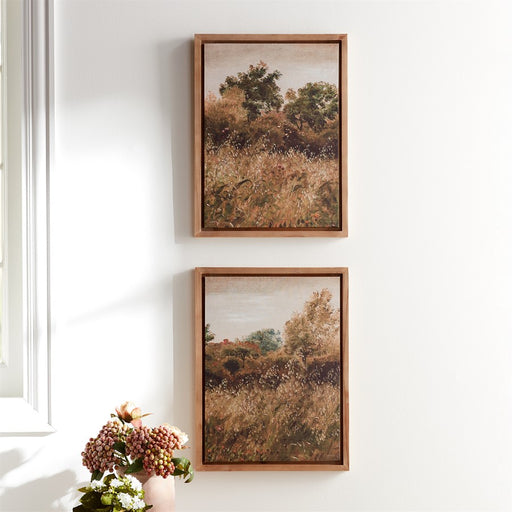Melrose Framed Landscape Canvas Art, Set of 2, Brown/Green
