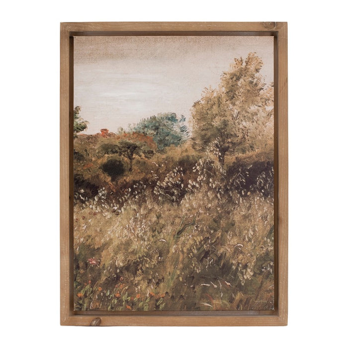 Melrose Framed Landscape Canvas Art, Set of 2, Brown/Green