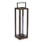 Melrose Framed Candle Holder/Rivet Detail 25.25"H, Black/ Brown - 92354DS