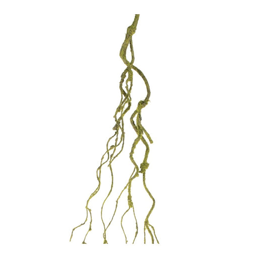 Melrose International Mossy Twig Vine, Set of 6, Green - 92396DS