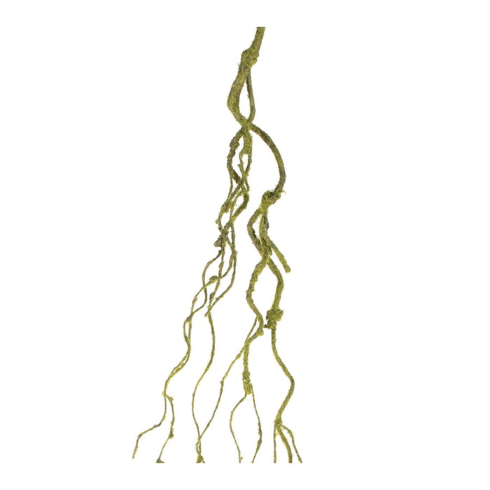 Melrose International Mossy Twig Vine, Set of 6, Green - 92396DS