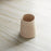Melrose International Recycled Paper Chalk Vase 6.5"H, Beige