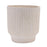 Melrose International Recycled Paper Chalk Vase 7.5"H, Beige - 92408DS
