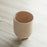 Melrose International Recycled Paper Chalk Vase 7"H, Beige