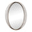 Melrose International Modern Oval Wall Mirror 30"H, Brown - 92446DS