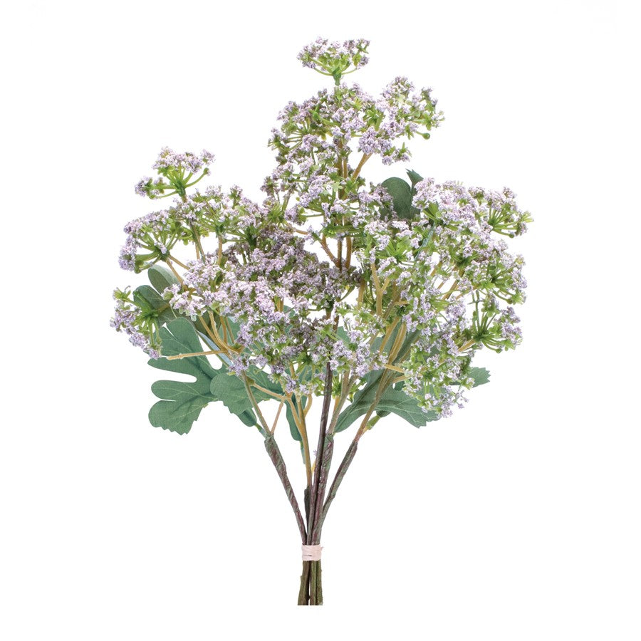Melrose International Angelica Floral Bundle, Set of 2, Green/Pruple - 92459DS