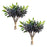 Melrose International Berry Foliage Bundle, Set of 2, Blue/Green