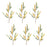 Melrose Yellow Berry Foliage Spray, Set of 6, Yellow/Green