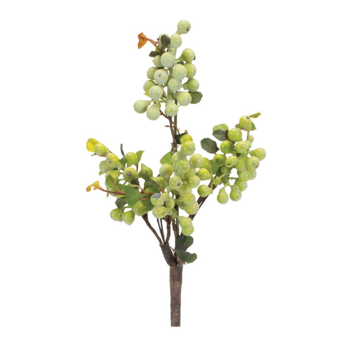 Melrose International Berry Foliage Spray, Set of 6, Green - 92524DS