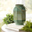 Melrose Hexagon Metal Lantern/Gold Accent, Set of 2, Green