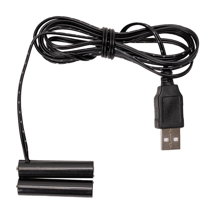 Melrose No More Batteries 2 AAA Replacement, Set of 3, Black - 92586DS