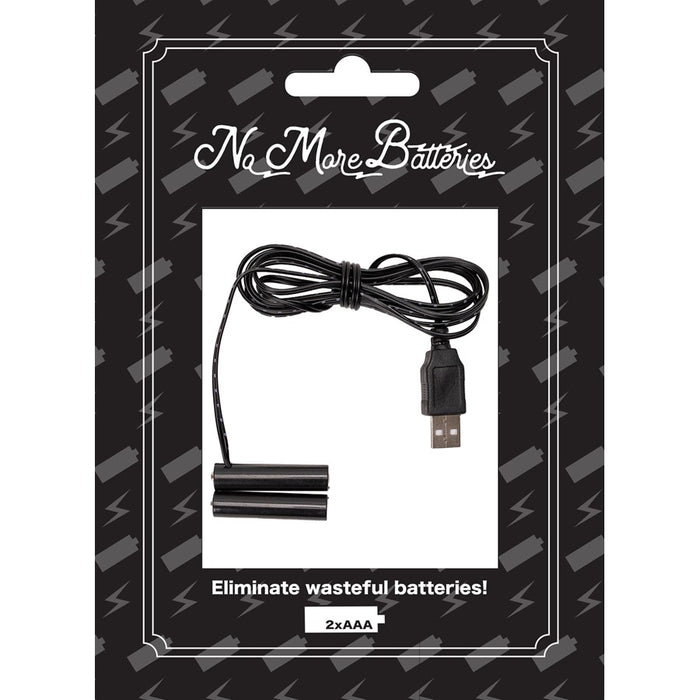 Melrose No More Batteries 2 AAA Replacement, Set of 3, Black