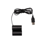 Melrose No More Batteries 2 C Replacement, Set of 2, Black - 92590DS