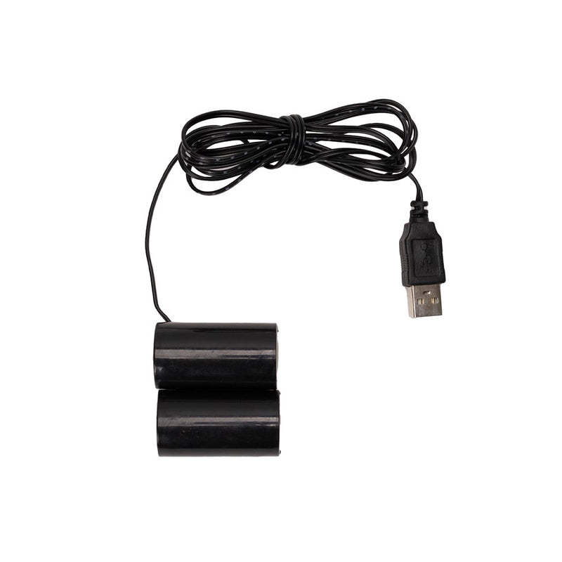Melrose No More Batteries 2 C Replacement, Set of 2, Black - 92590DS