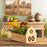 Melrose International Wood Barn Caddy Tray 15"L, Brown