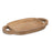 Melrose International Pine Wood Tray/Handles 17.5"L, Brown - 92608DS