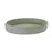 Melrose International Round Iron Metal Tray, Set of 3, Green/White