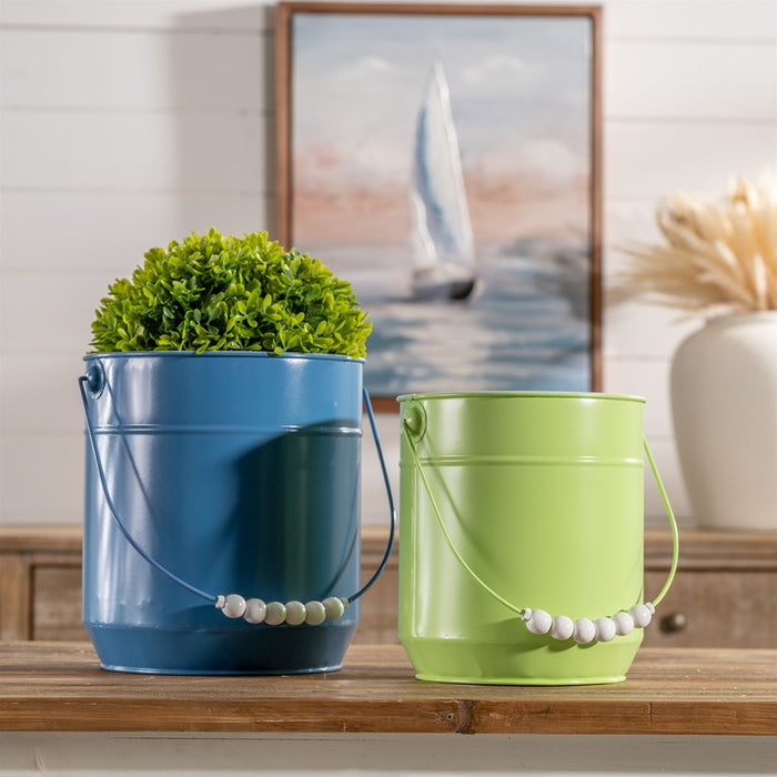 Melrose International Boxwood Foliage Orb, Set of 2, Green