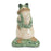 Melrose Ceramic Garden Frog Statue (Set of 2), Green/Beige
