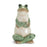 Melrose Int. Ceramic Garden Frog Statue, Set of 2, Green/Beige