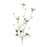 Melrose International Mini Floral Twig Branch, Set of 6, White/Green - 92717DS