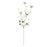 Melrose Mini Floral Twig Branch (Set of 6), White/Green