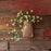 Melrose Mini Floral Twig Branch (Set of 6), White/Green