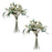 Melrose International Green Pod Foliage Bundle, Set of 2
