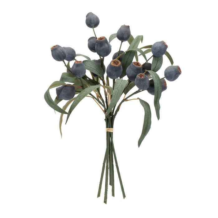 Melrose Blue Pod Foliage Bundle (Set of 2), Blue/Green - 92732DS