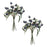 Melrose Blue Pod Foliage Bundle (Set of 2), Blue/Green