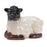 Melrose Mini Sheep Figurine (Set of 6), White/Brown