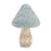 Melrose International Felt Wood Mushroom Decor, Set of 24, Multi