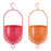 Melrose Iron Metal Hanging Garden Planter, Set of 2, Pink/Orange - 92795DS