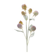 Melrose Thistle Foliage Spray, Set of 6, Purple/Sage Green - 92799DS