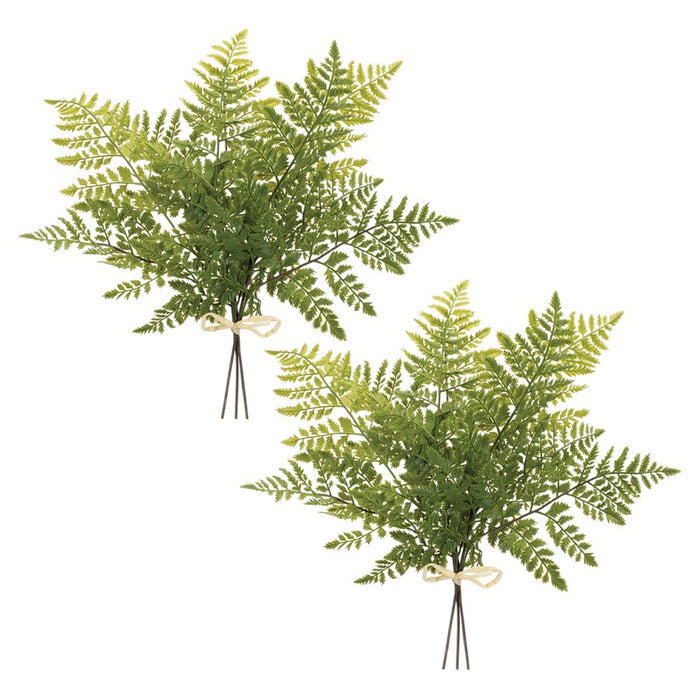 Melrose International Mixed Fern Foliage Bundle, Set of 2, Green