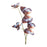 Melrose International Butterfly Spray, Set of 6, Brown/Blue - 92824DS