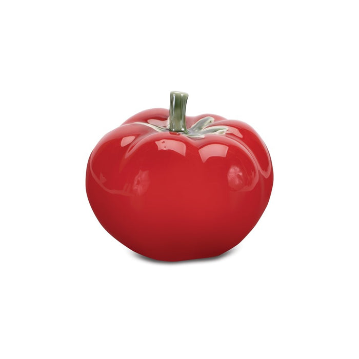 Melrose Ceramic Vegetable Decor, Set of 4, Red/Green/Purple